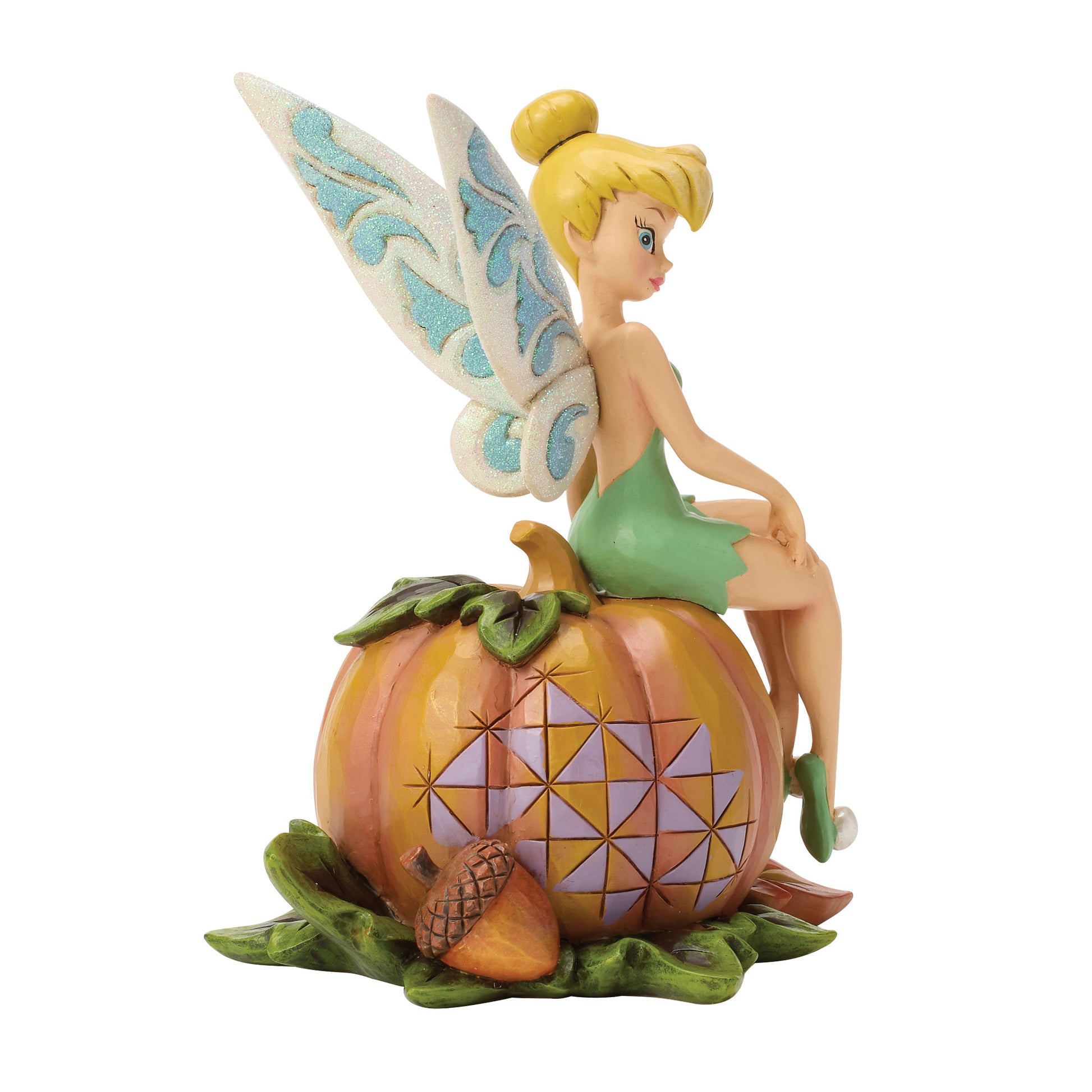Disney Traditions Tinker Bell on Pumpkin - PREORDER
