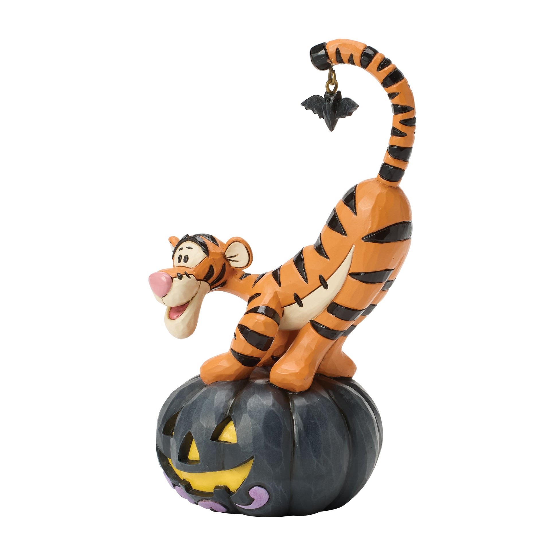 Disney Traditions Tigger on black Jack-o-Lantern - PREORDER
