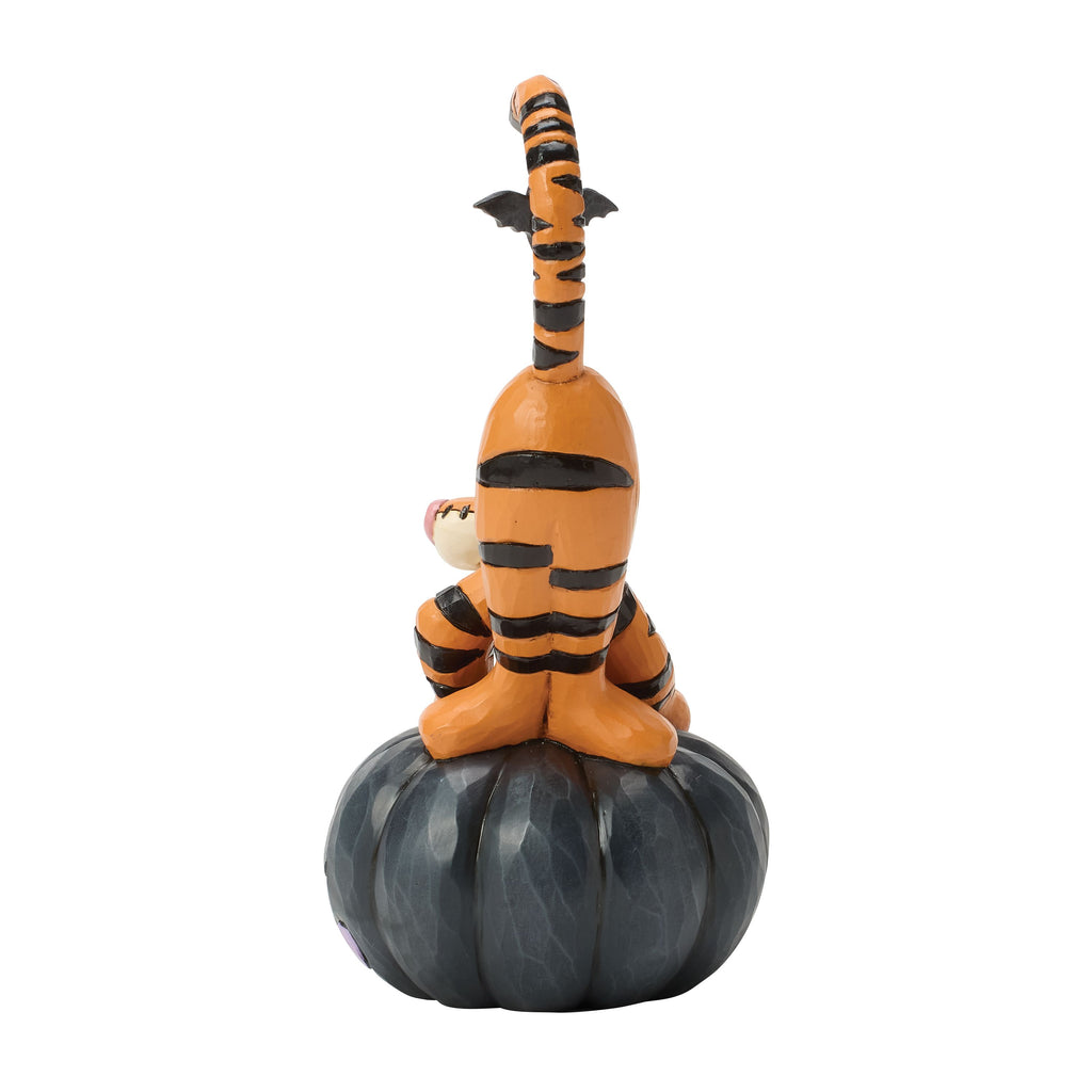 Disney Traditions Tigger on black Jack-o-Lantern - PREORDER