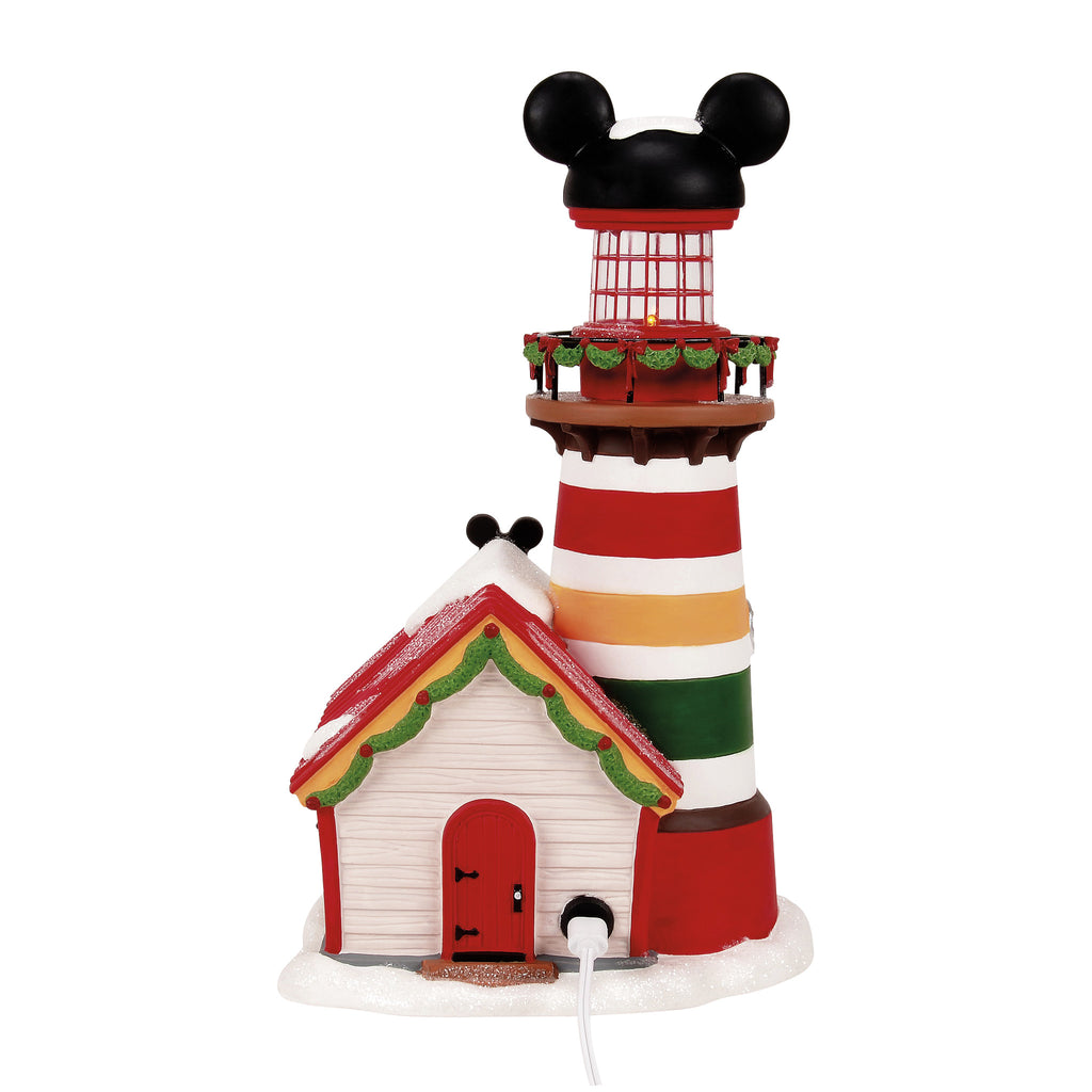 Disney Village Keeping A Watch For Santa Lighthouse -PREORDER