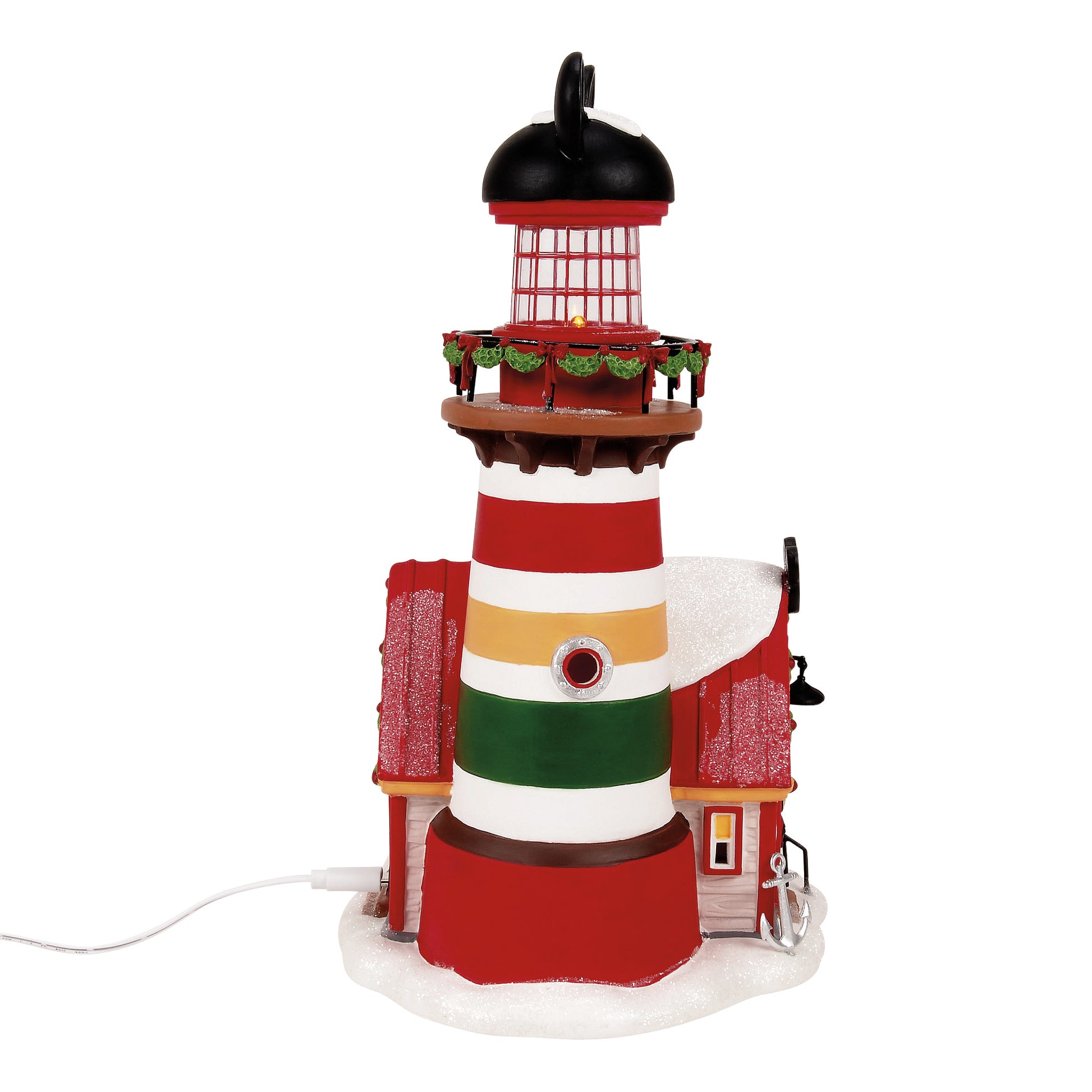 Disney Village Keeping A Watch For Santa Lighthouse -PREORDER