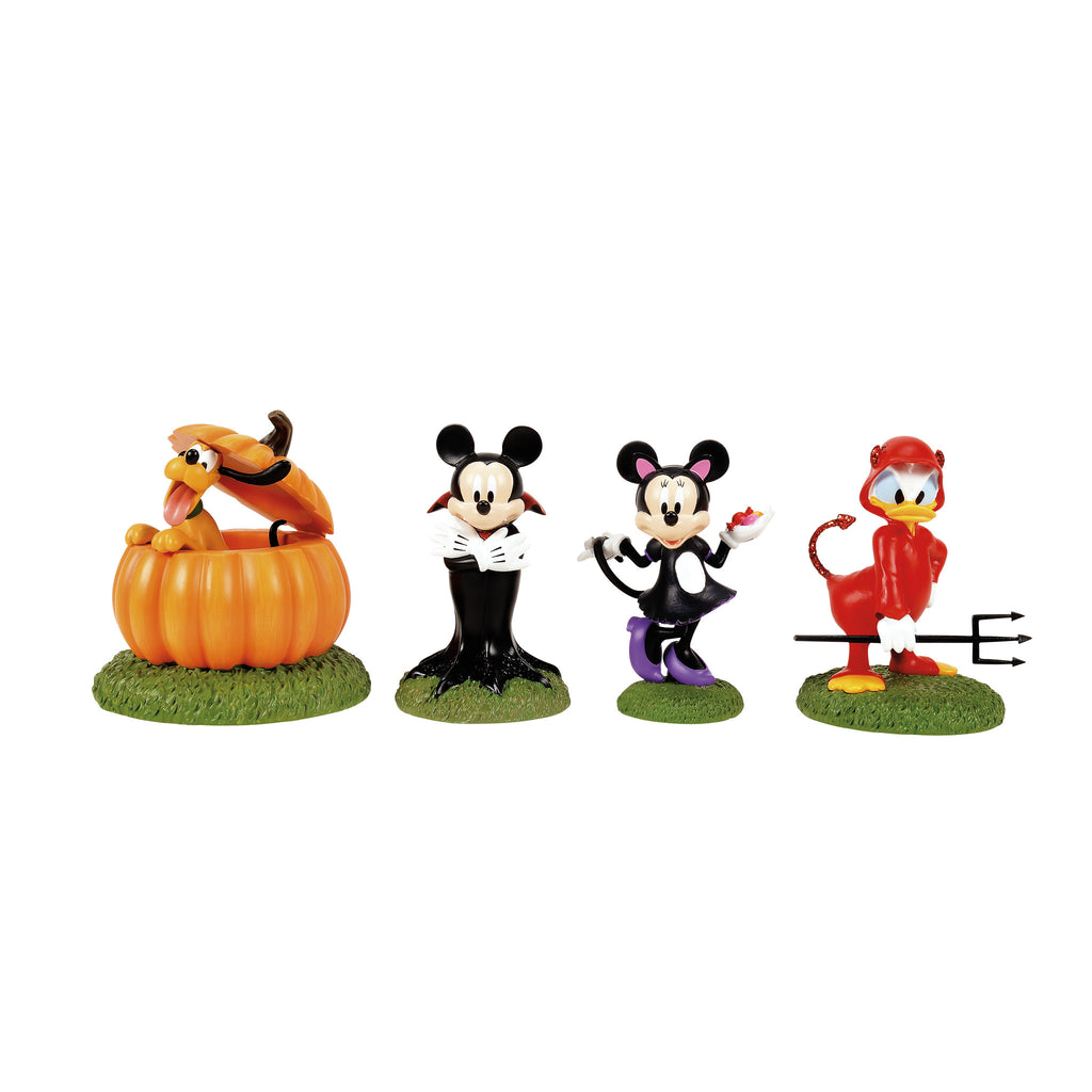 DiSney Halloween Village Ready For Tricks & Treats Set - PREORDER