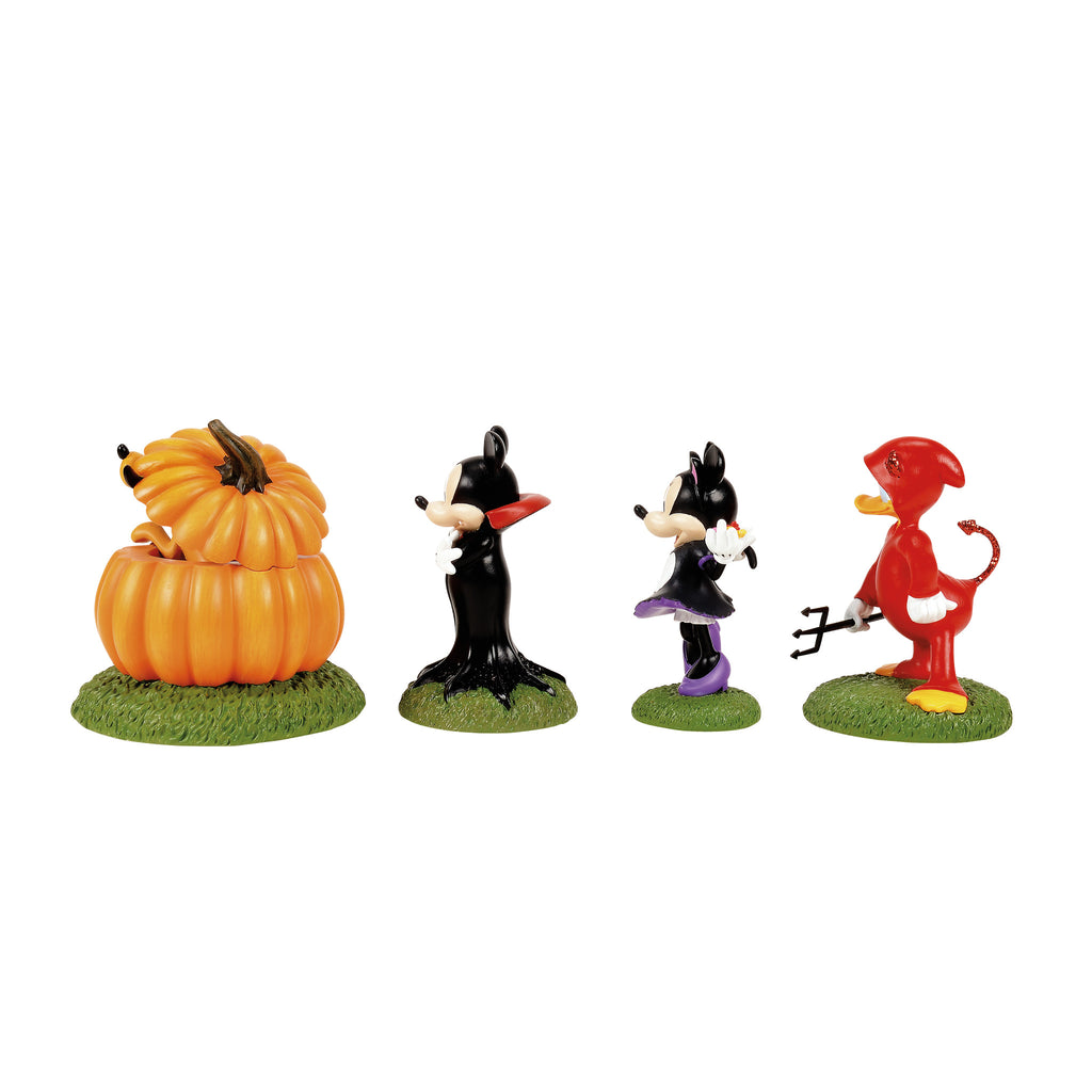 DiSney Halloween Village Ready For Tricks & Treats Set - PREORDER
