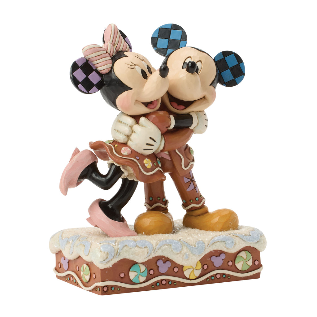 Disney Traditions Mickey and Minnie Gingerbread- PREORDER