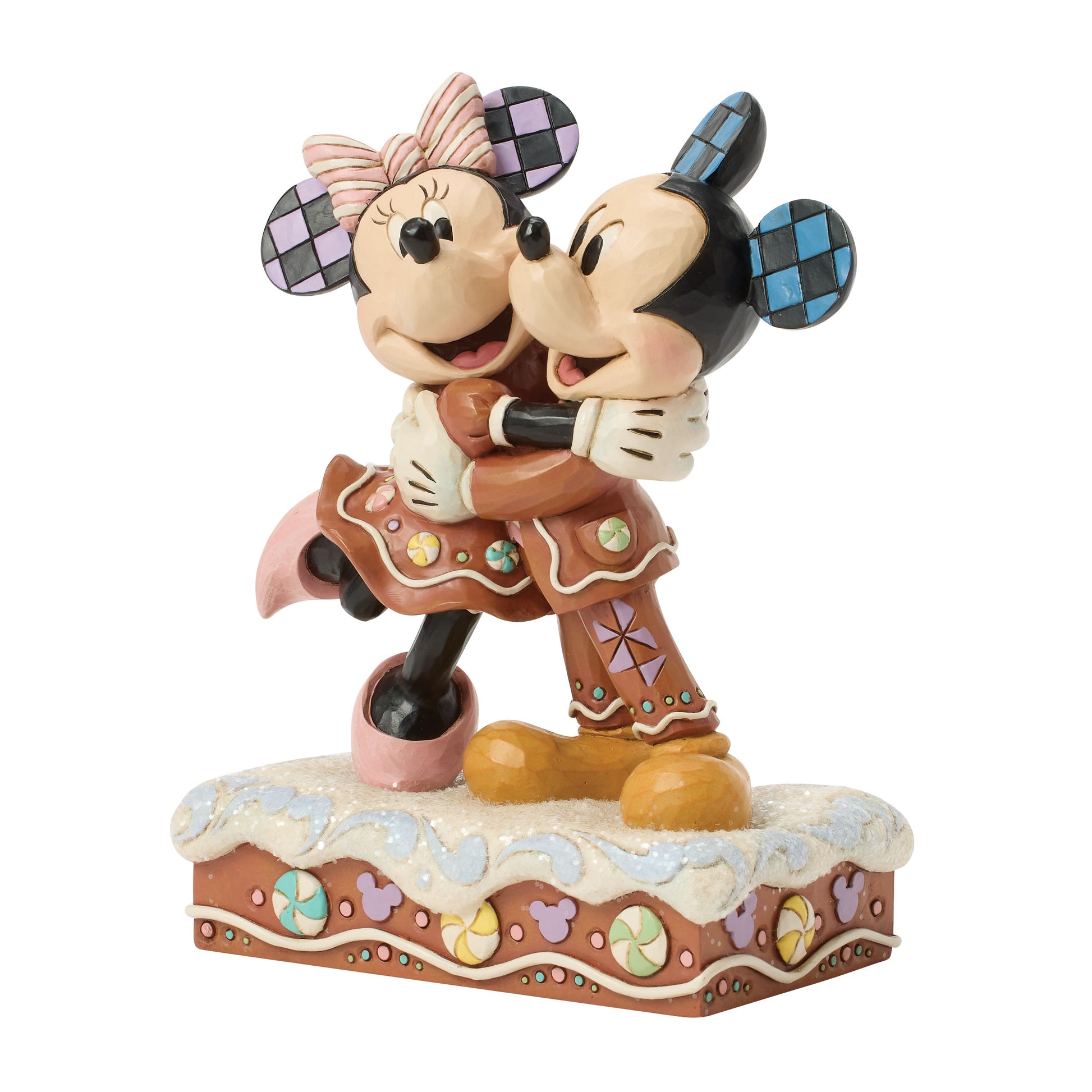 Disney Traditions Mickey and Minnie Gingerbread- PREORDER