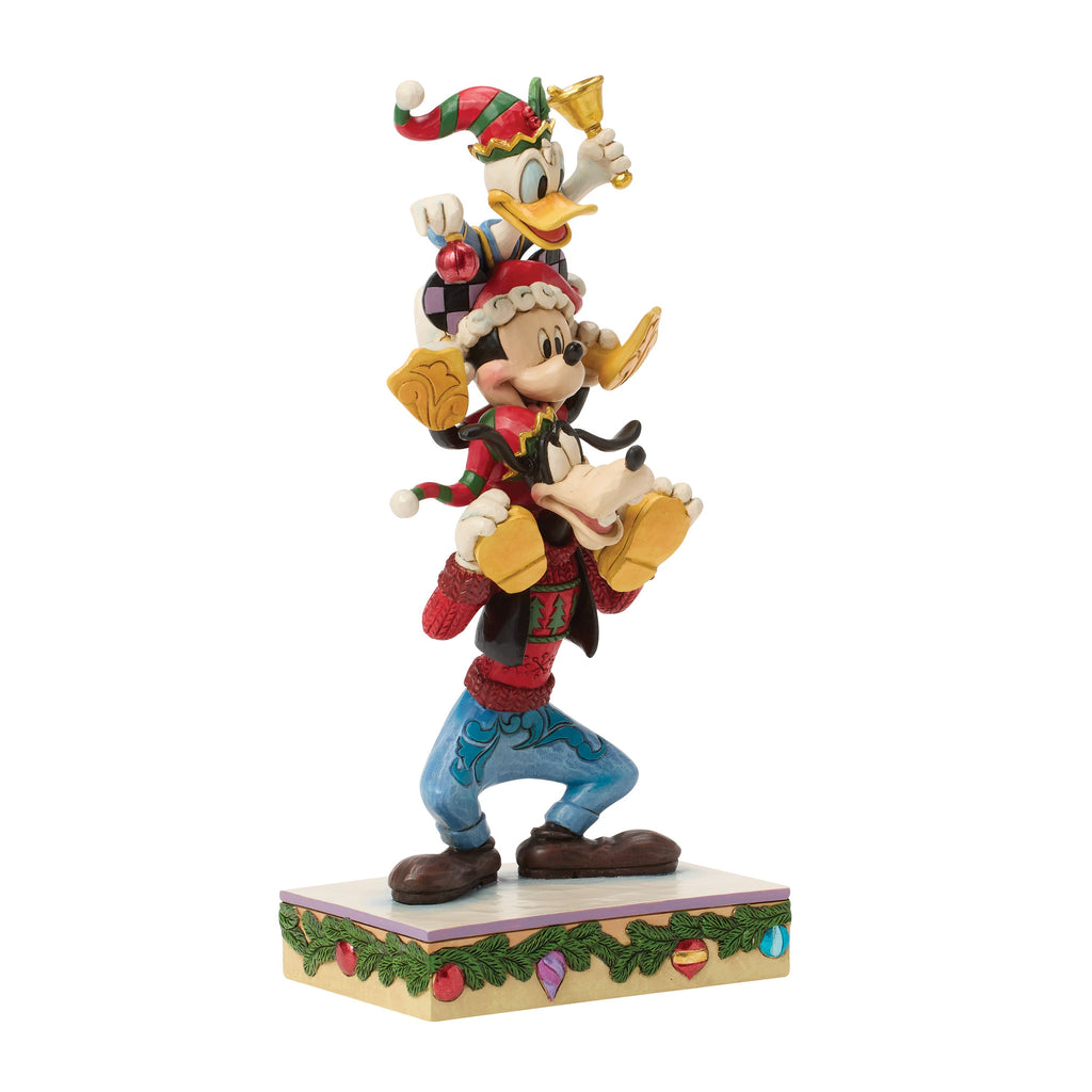 Disney Traditions Mickey Donald Goofy Stacked- PREORDER
