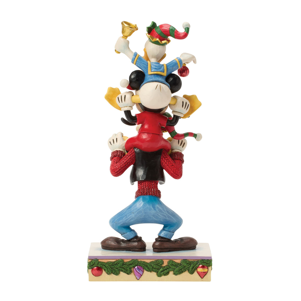 Disney Traditions Mickey Donald Goofy Stacked- PREORDER
