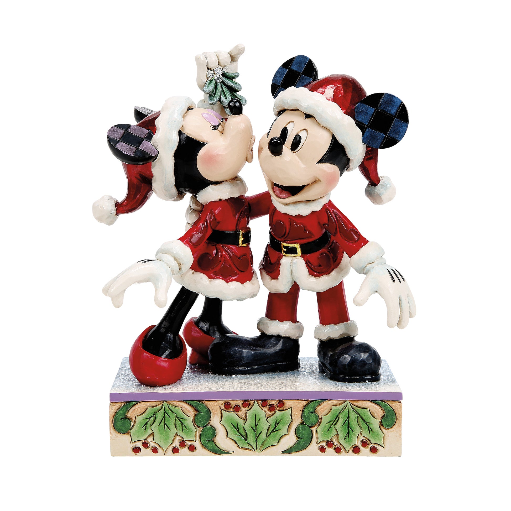 Disney Traditions Mickey and Minnie Mistletoe - PREORDER