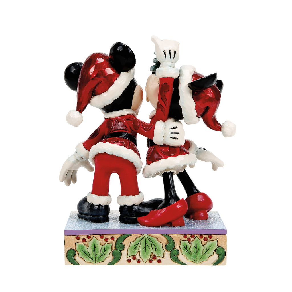 Disney Traditions Mickey and Minnie Mistletoe - PREORDER