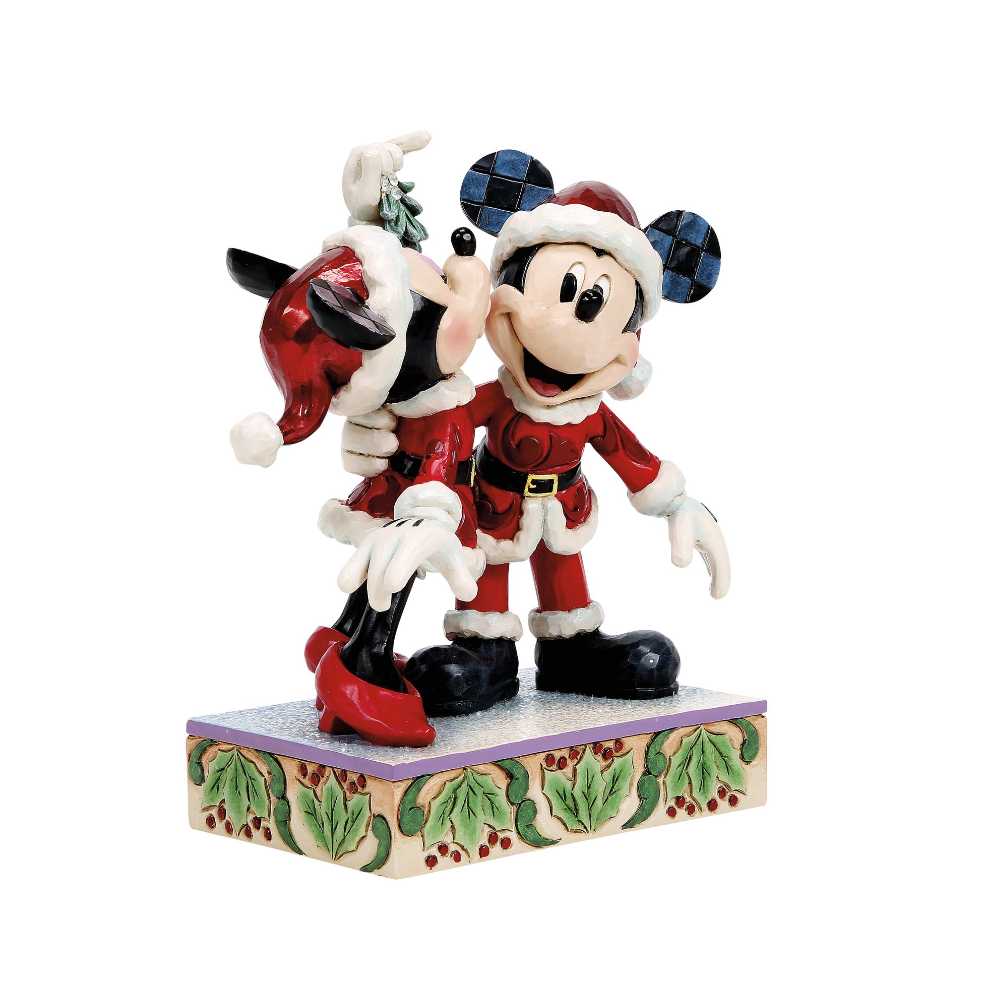 Disney Traditions Mickey and Minnie Mistletoe - PREORDER