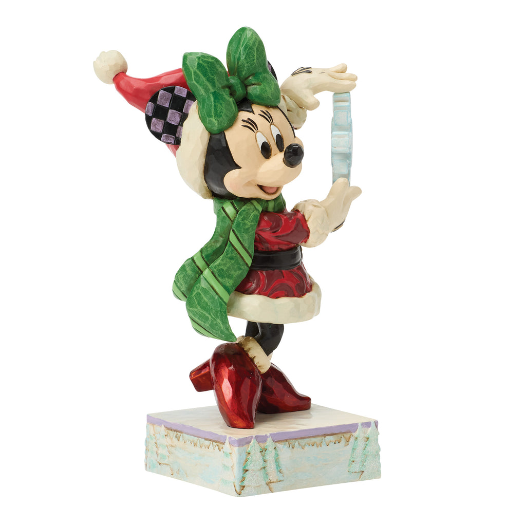 Disney Traditions Minnie with Snowflake - PREORDER