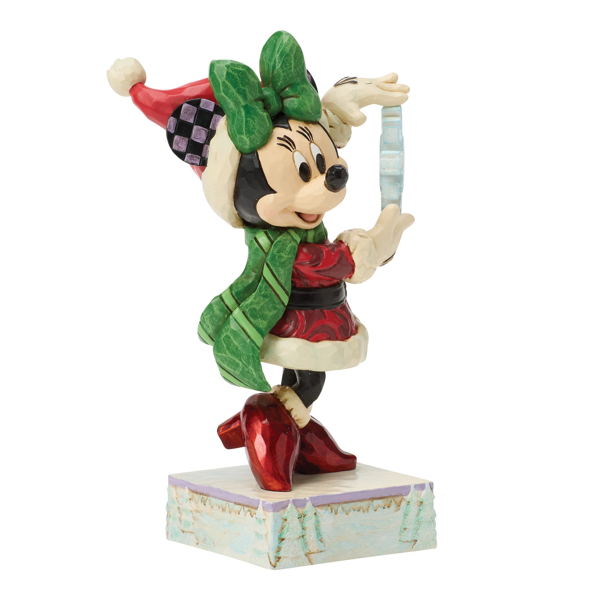 Disney Traditions Minnie with Snowflake - PREORDER