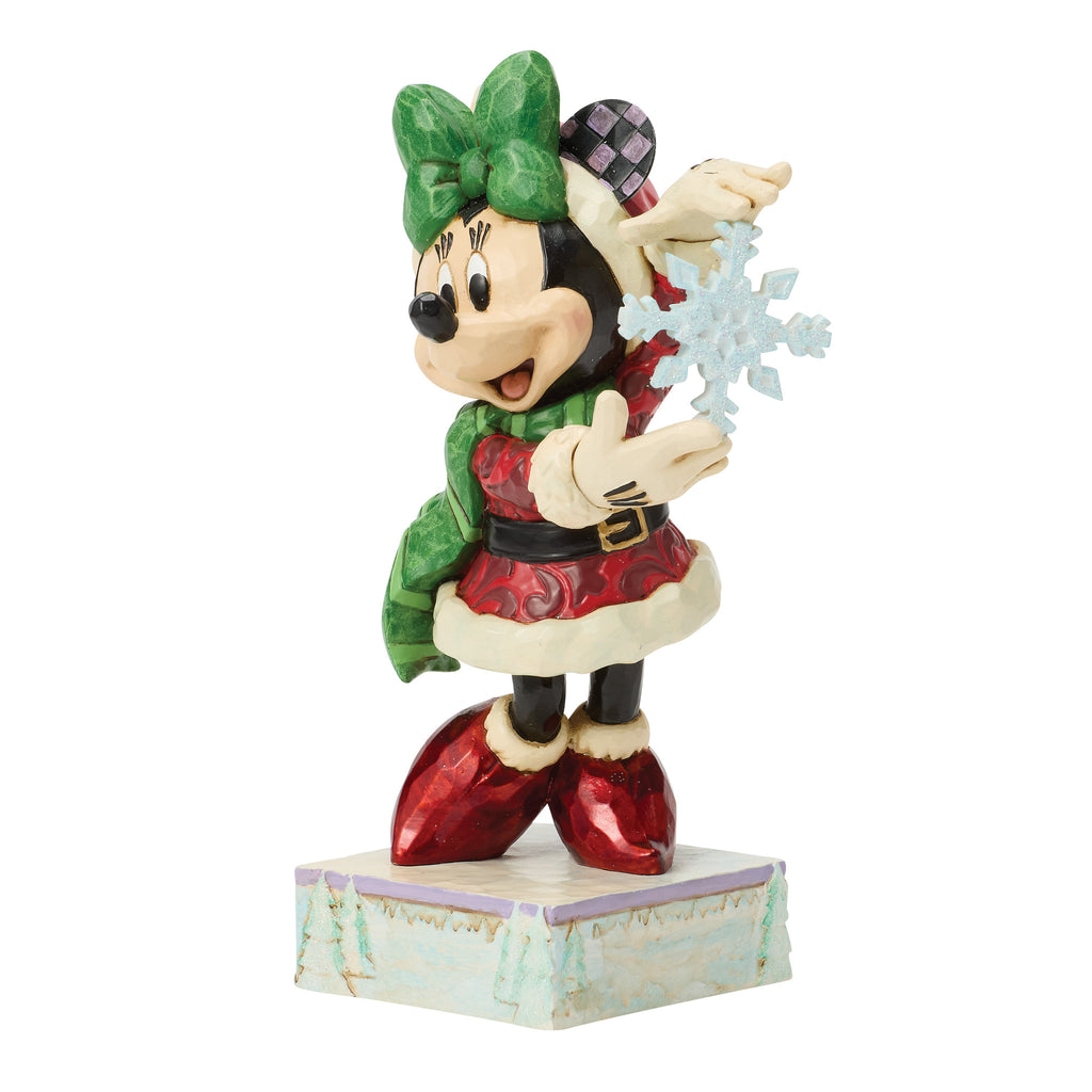 Disney Traditions Minnie with Snowflake - PREORDER