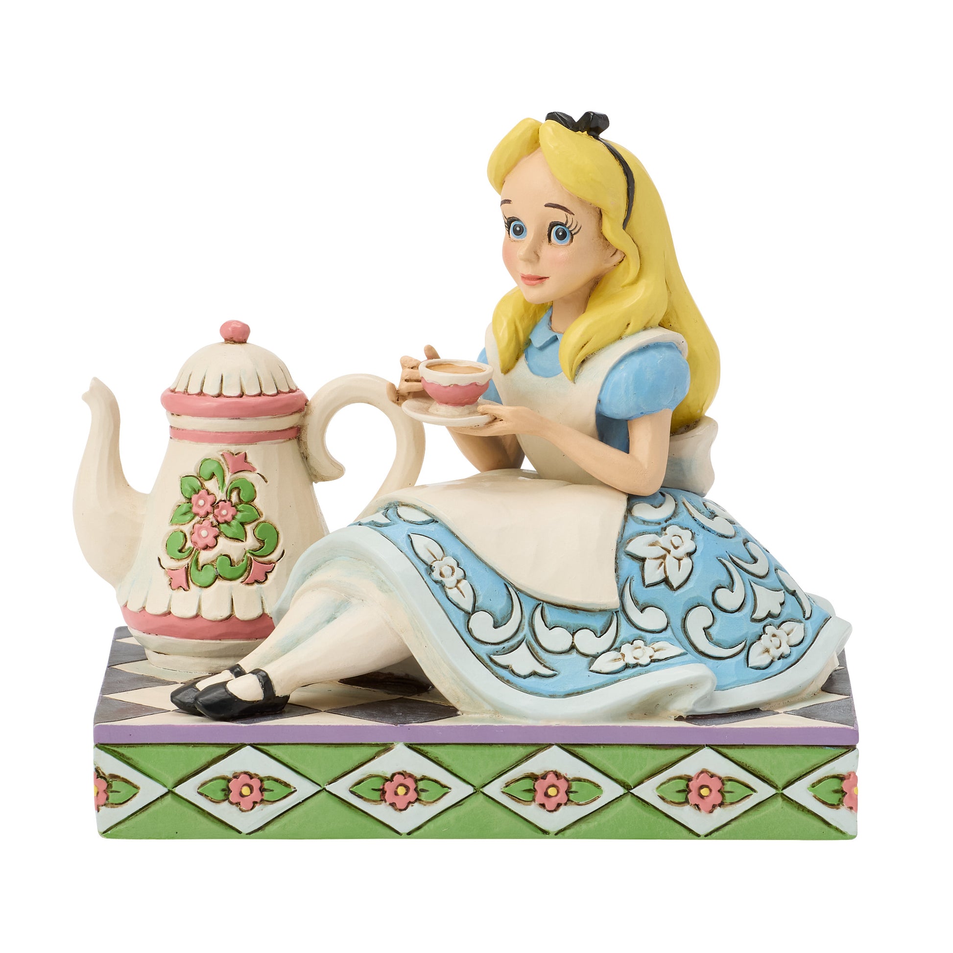 Jim Shore Alice with Teapot - PREORDER