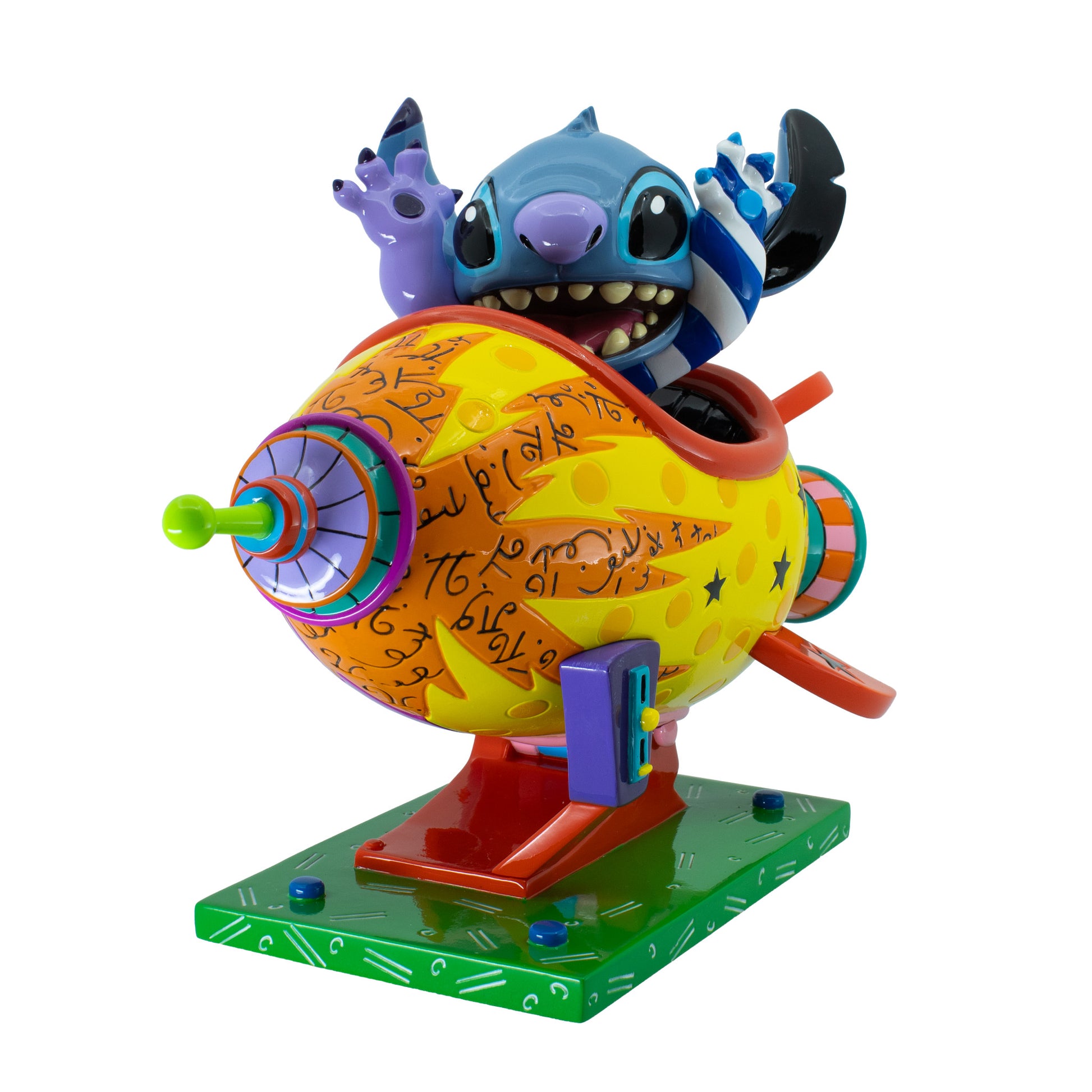 Disney Britto Stitch Rocket Ship - PREORDER