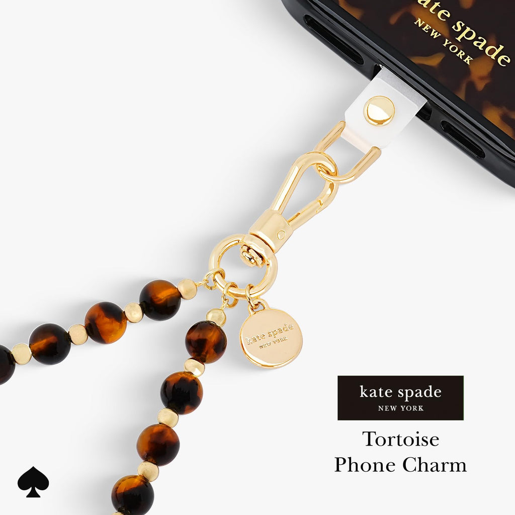 Kate Spade Phone Charm - Tortoise Bead