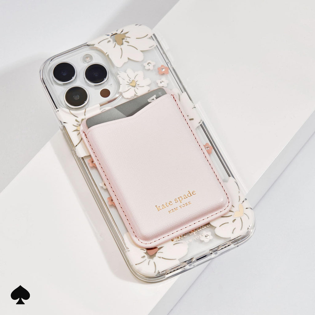 Kate Spade Pale Dogwood Magnetic Wallet/Card Holder