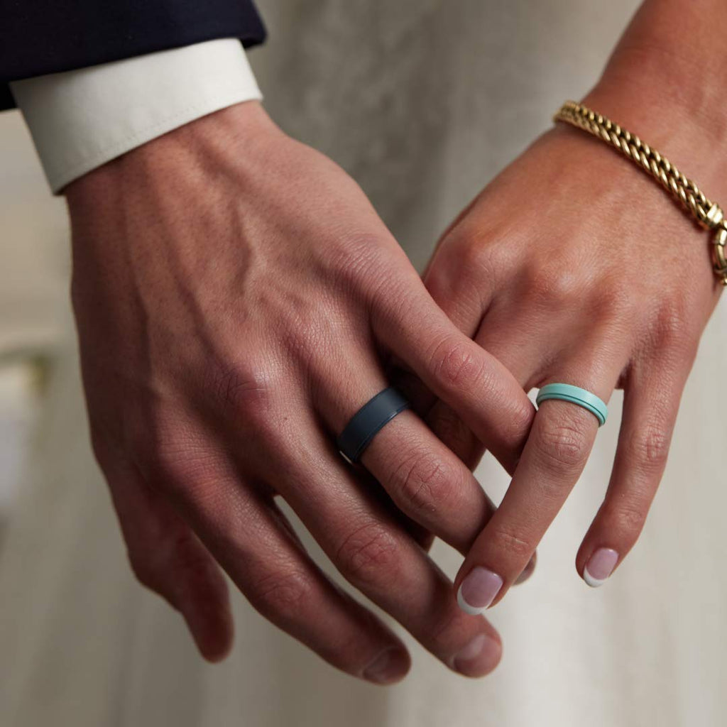 Enso Rise Silicone Ring - Obsidian