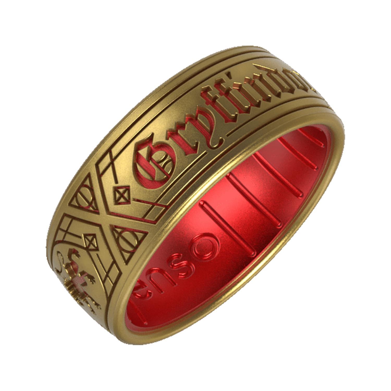 Enso Harry Potter Silicone Ring - Gryffindor - Antique Ring