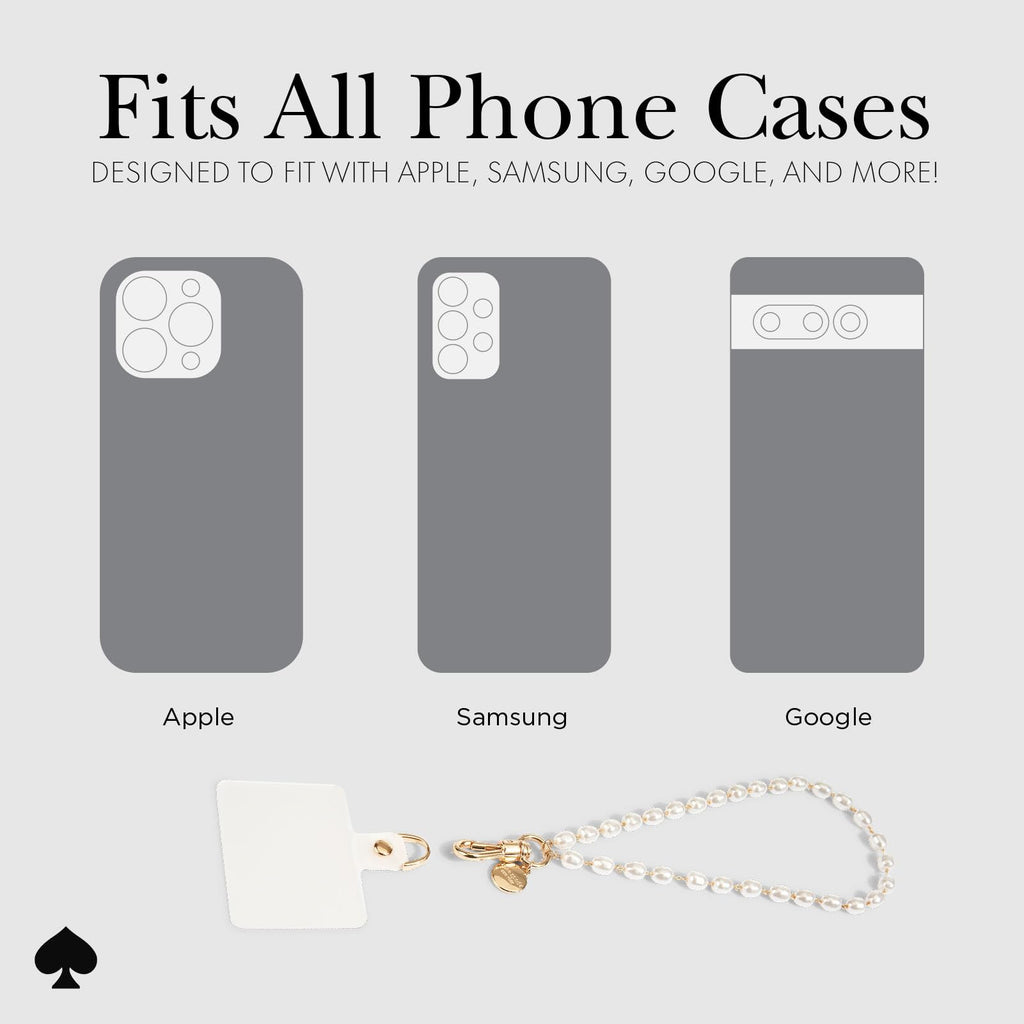Kate Spade Phone Charm - Sea Pearl