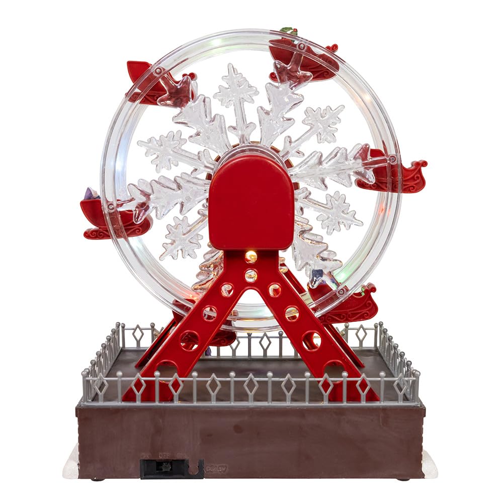 Musical Animated Santa Ferris Wheel.