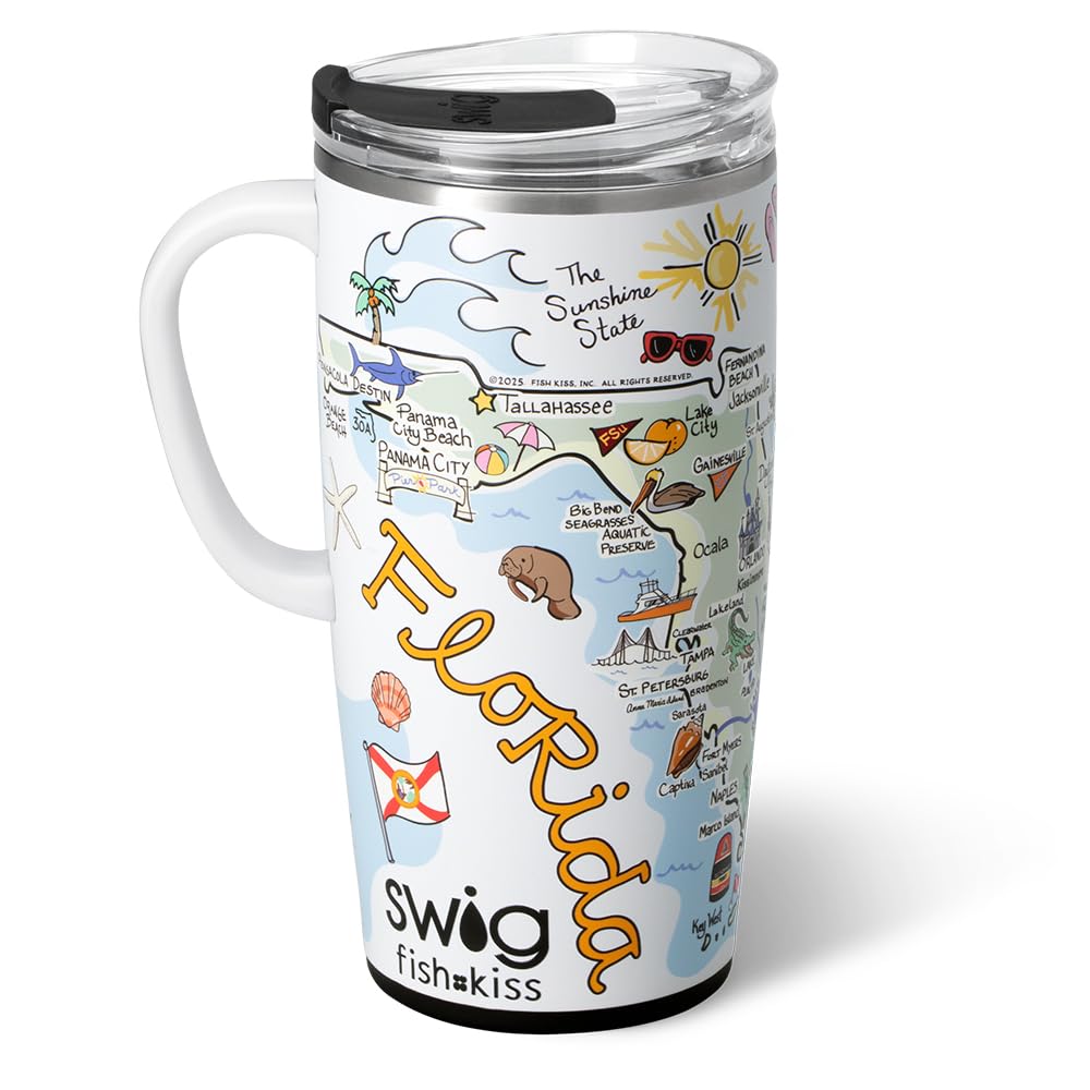 Swig Florida Travel Mug 22oz