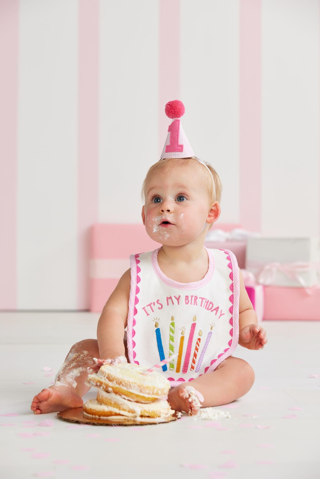 Pink Baby Cake Smash Set