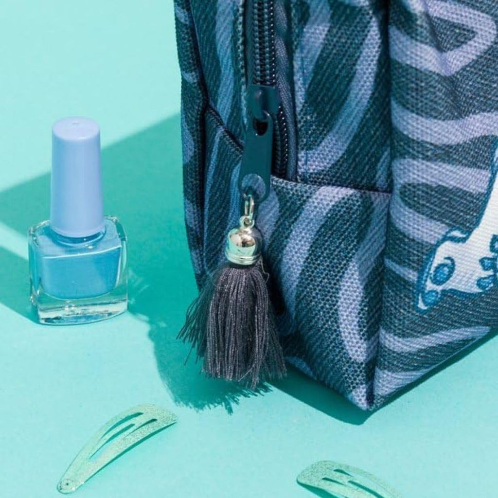 Disney Stitch Denim Cosmetic Bag