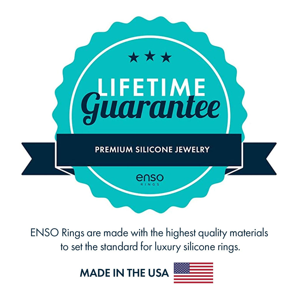 Enso Rise Silicone Ring - Obsidian