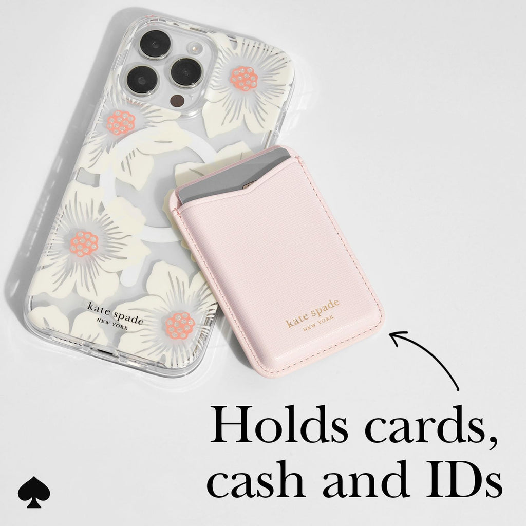 Kate Spade Pale Dogwood Magnetic Wallet/Card Holder