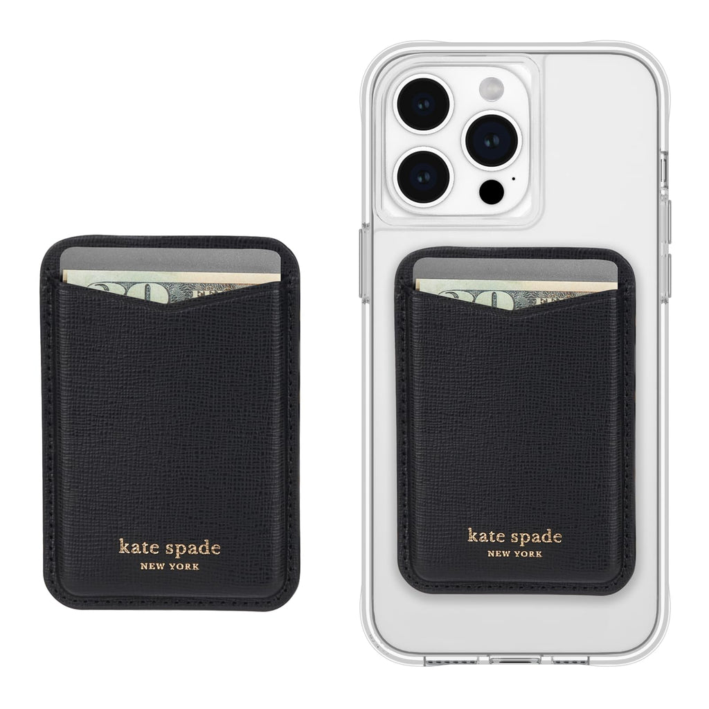 Kate Spade Magnetic Wallet/Card Holder - Black