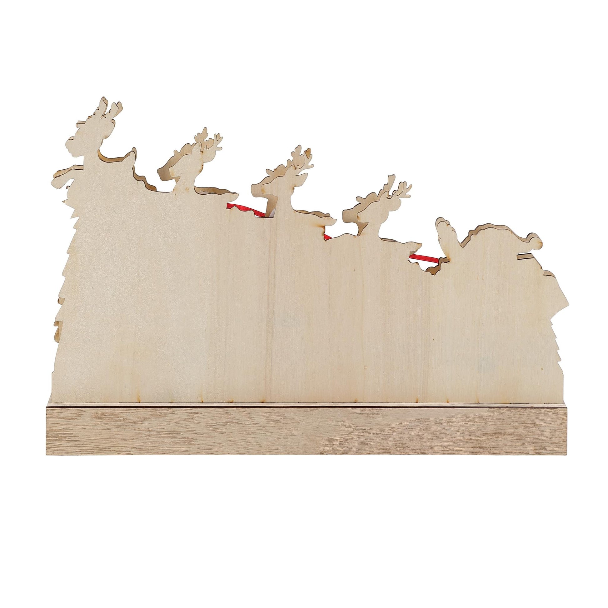 Department 56 Flourish Rudolph The Red-Nosed Reindeer and Santa in Sleigh Lit Decor