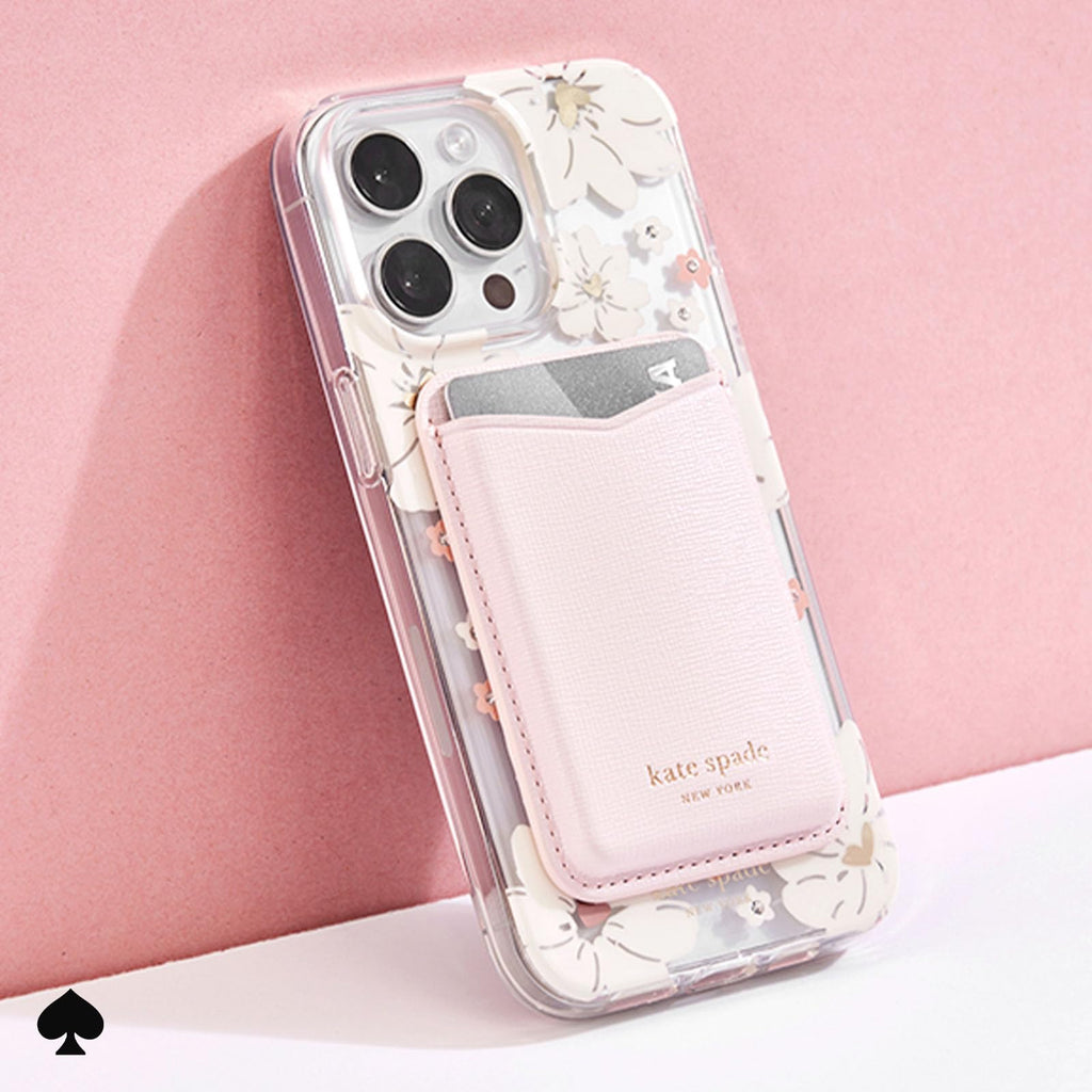 Kate Spade Pale Dogwood Magnetic Wallet/Card Holder