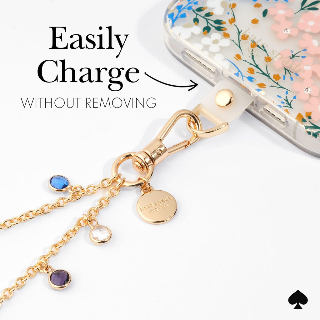 Kate Spade Phone Charm -  High Shine