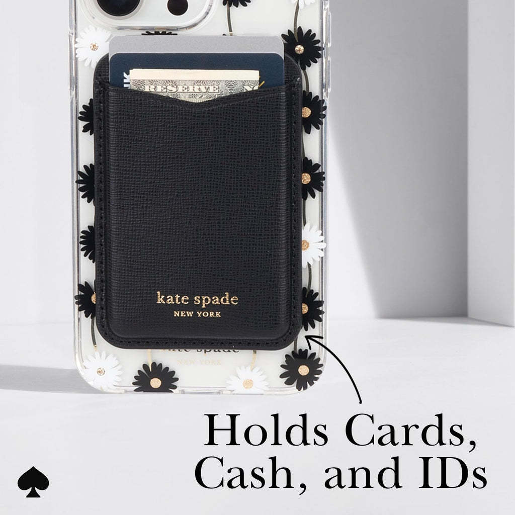 Kate Spade Magnetic Wallet/Card Holder - Black