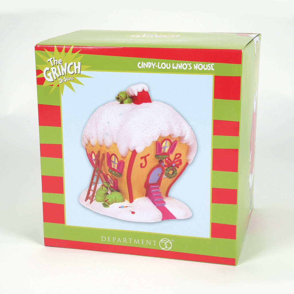Department 56 Grinch Villages Cindy Lou Who's House