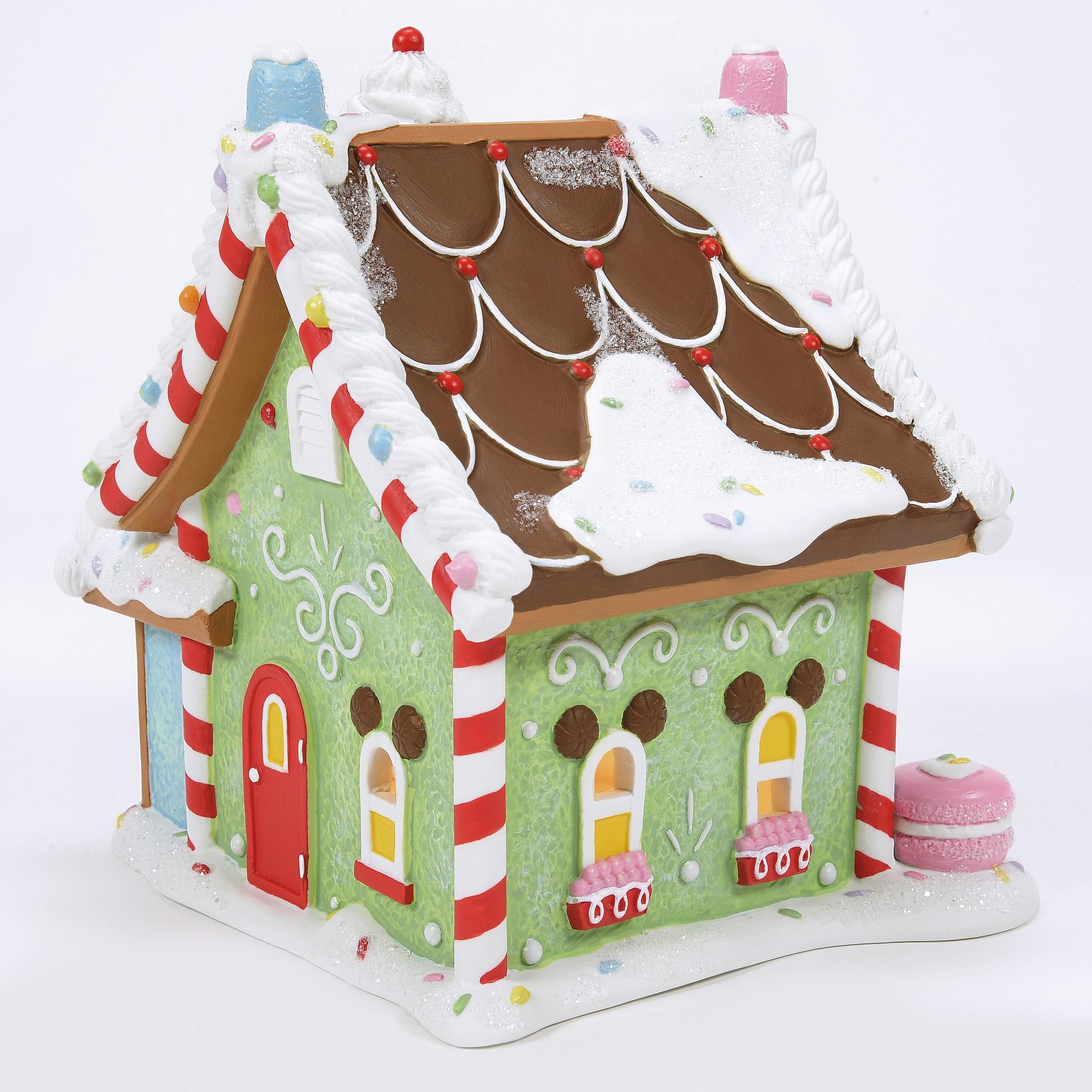 Disney Village Mickey Mouse Peppermint Villa Lit Building