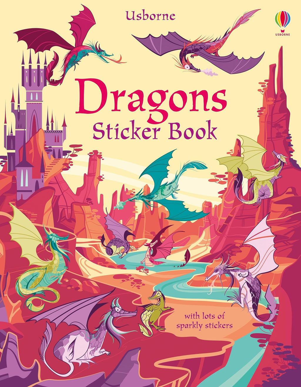 Dragons Sticker Book: A Magical and Interactive Sticker Book Featuring Dragons, Dungeons, and Treasure