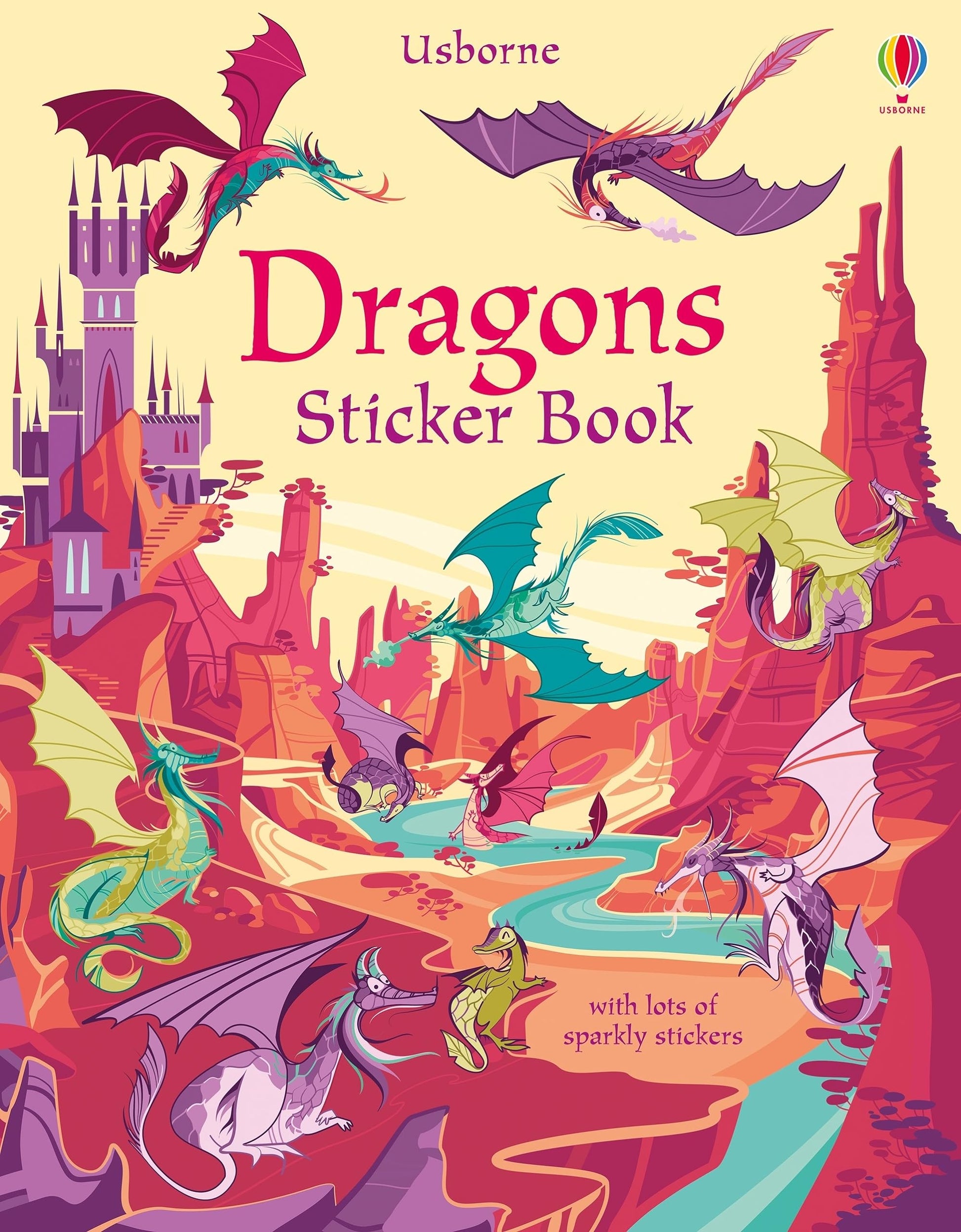 Dragons Sticker Book: A Magical and Interactive Sticker Book Featuring Dragons, Dungeons, and Treasure
