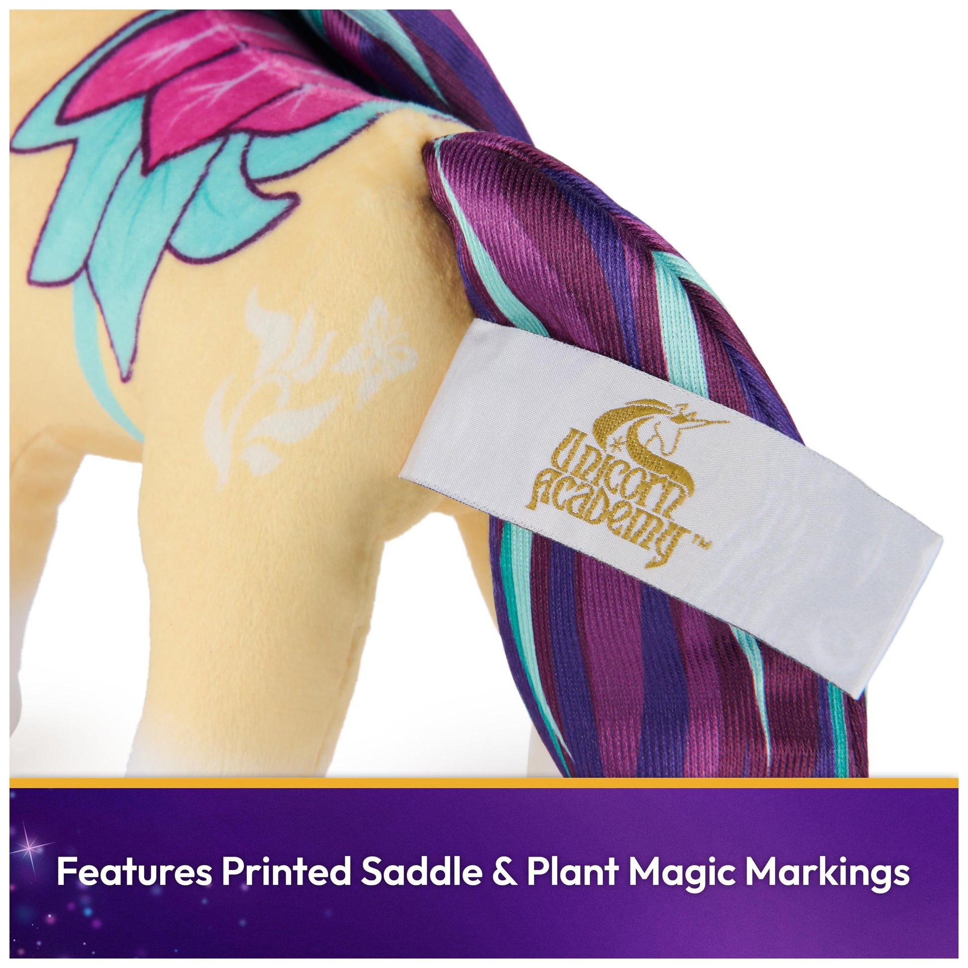Unicorn Academy Official Leaf Plush Toy