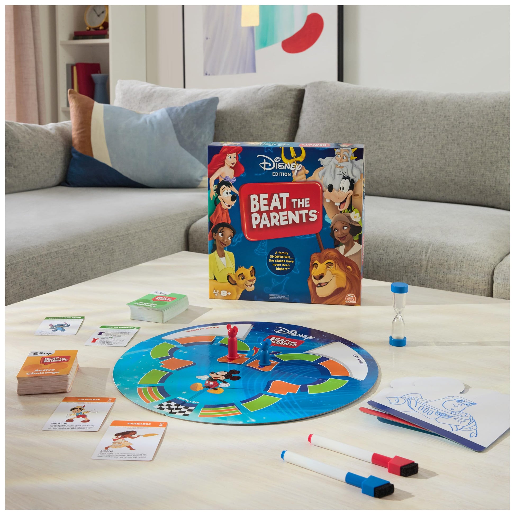 Beat The Parents Disney Edition Board Game