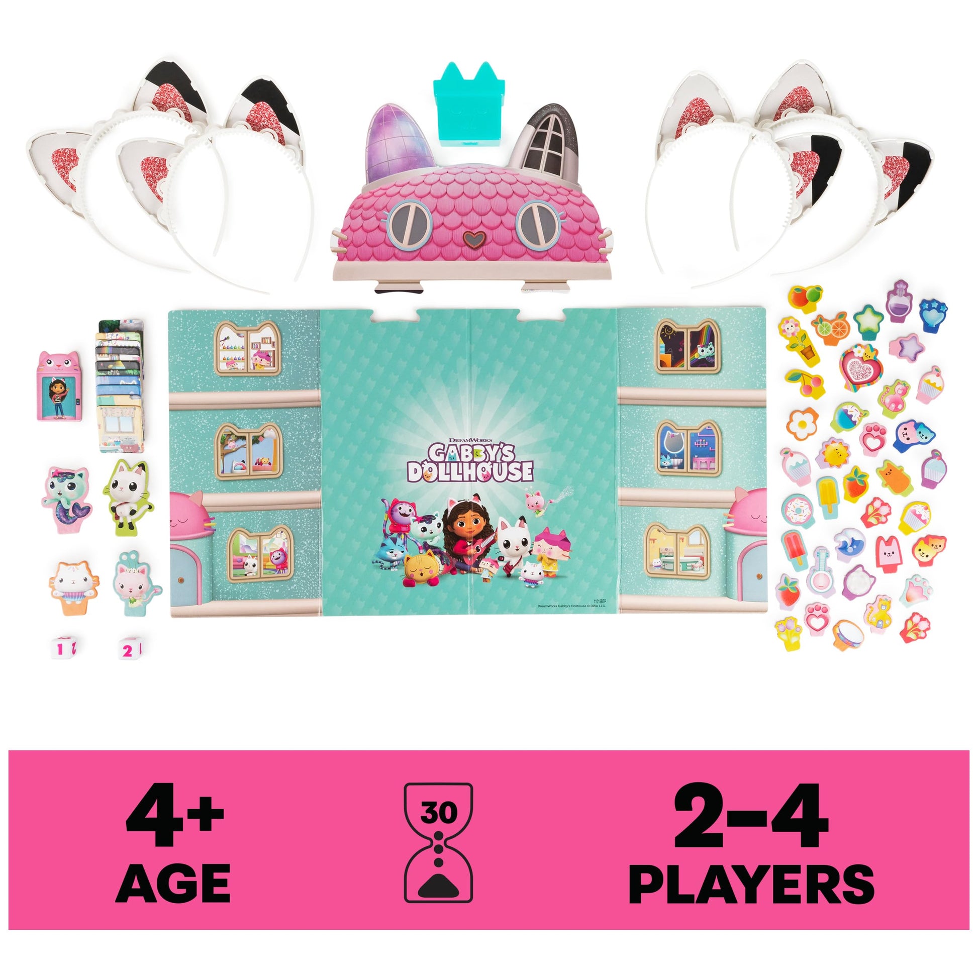 Gabby’s Dollhouse Meow-Mazing Board Game