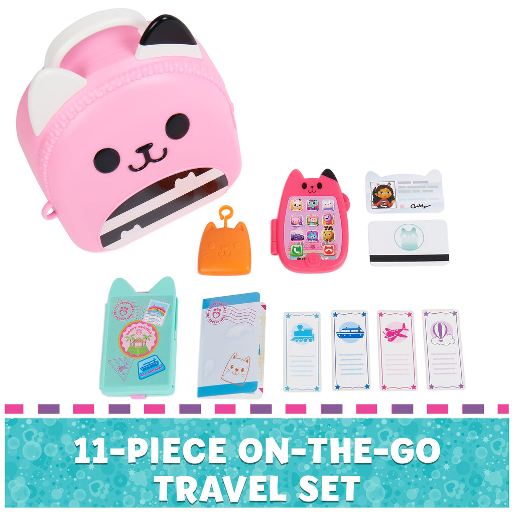 Gabby's Dollhouse Gabby Girl On-The-Go Travel Set