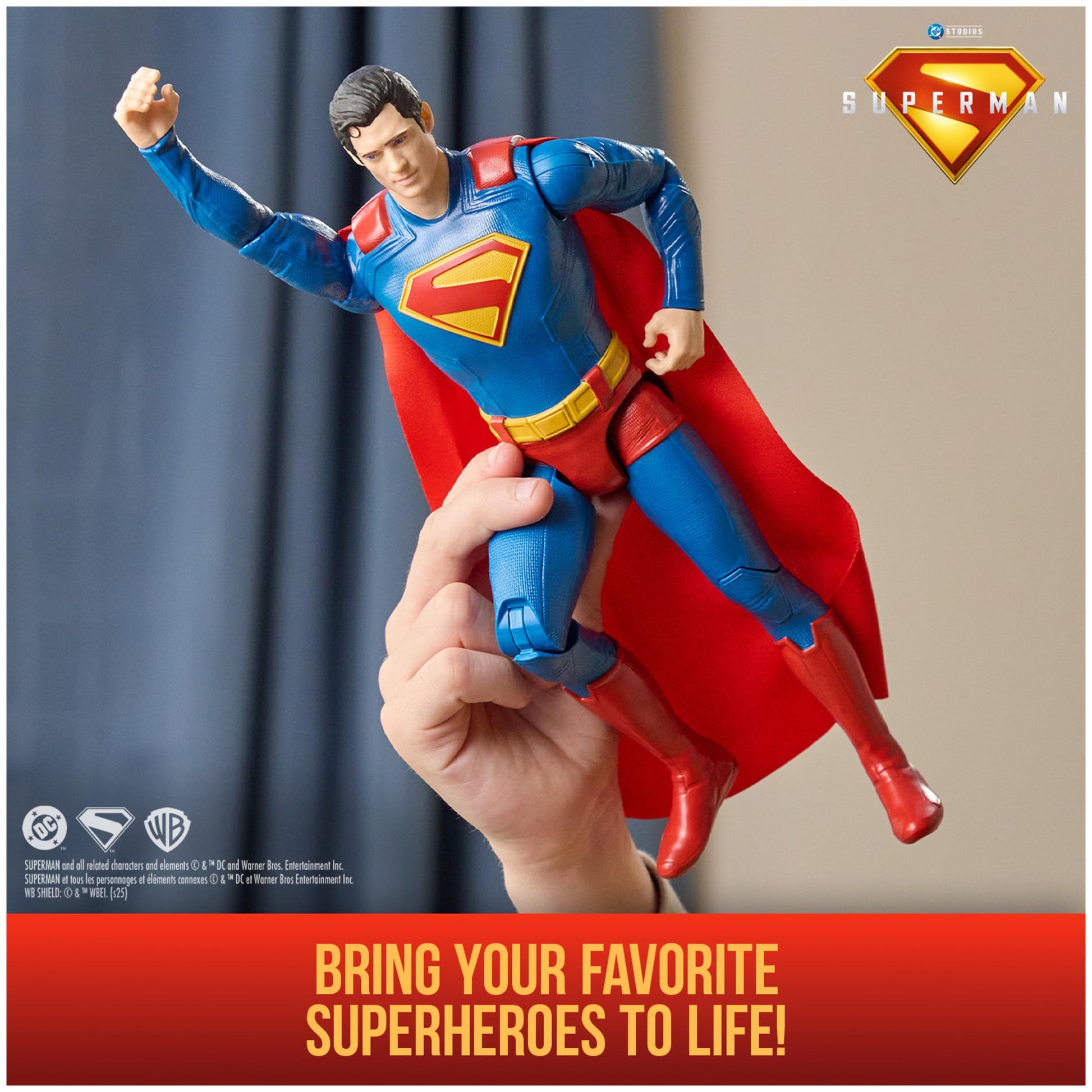 Superman 12-inch Superhero Action Figure