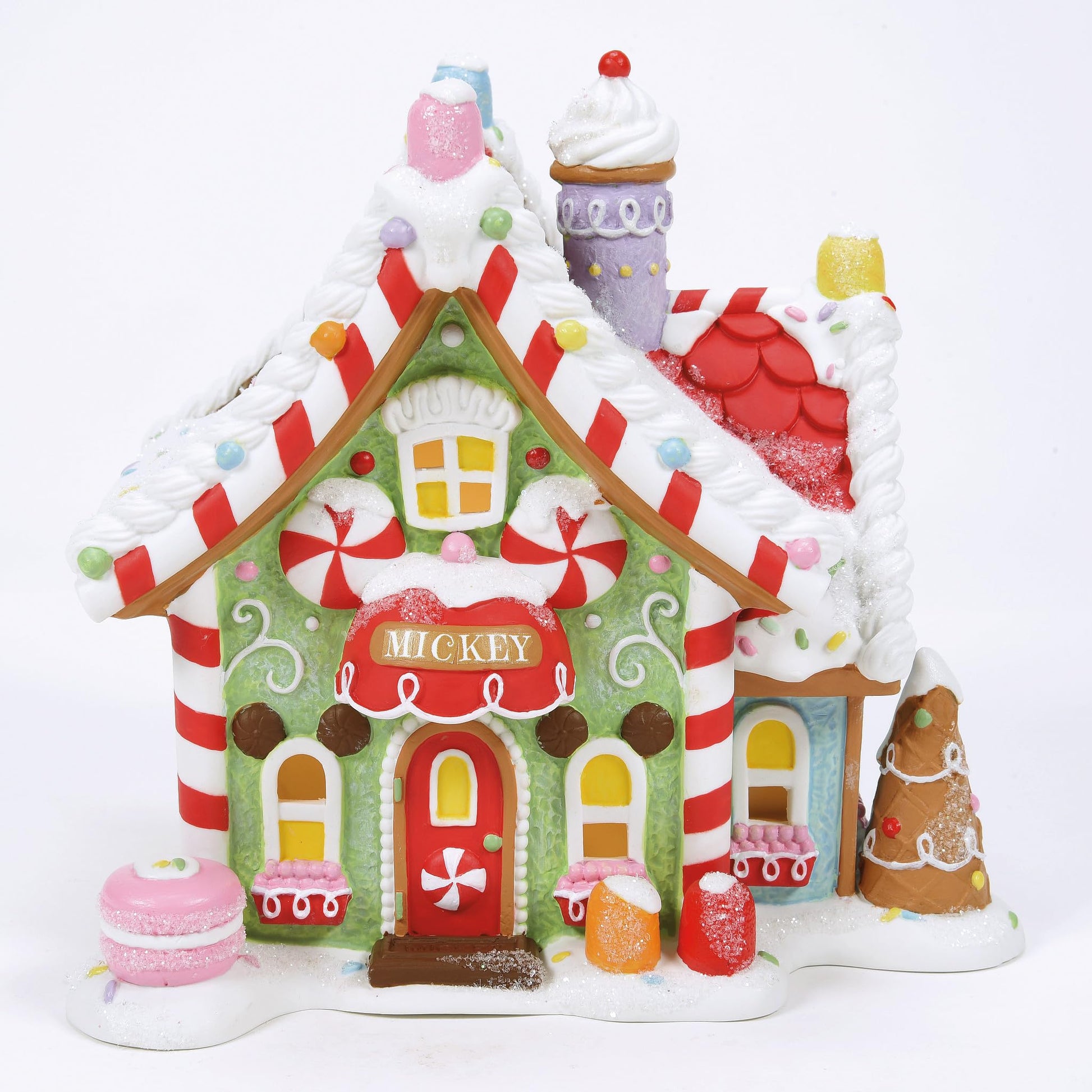 Disney Village Mickey Mouse Peppermint Villa Lit Building