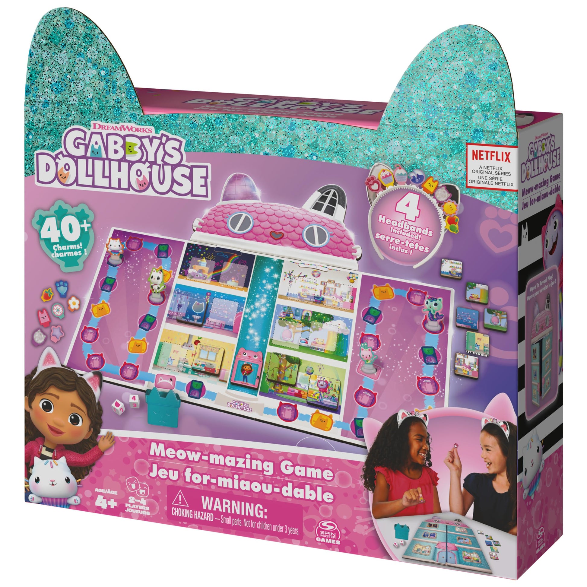 Gabby’s Dollhouse Meow-Mazing Board Game