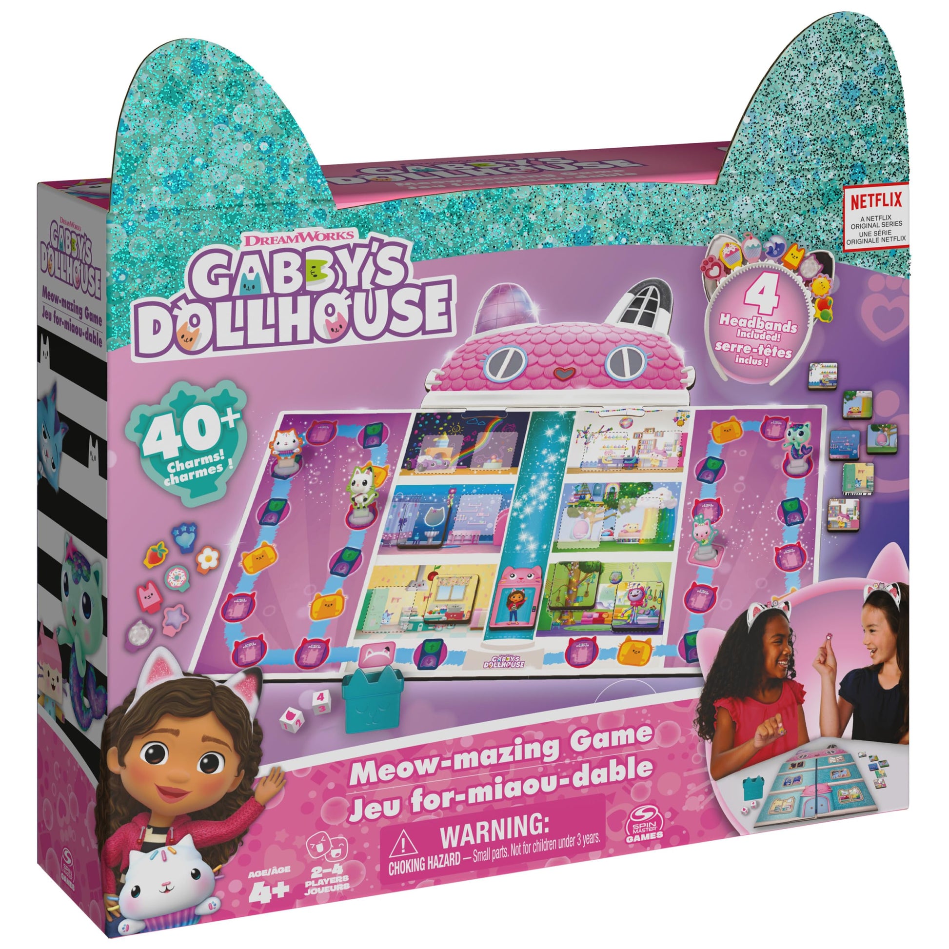 Gabby’s Dollhouse Meow-Mazing Board Game