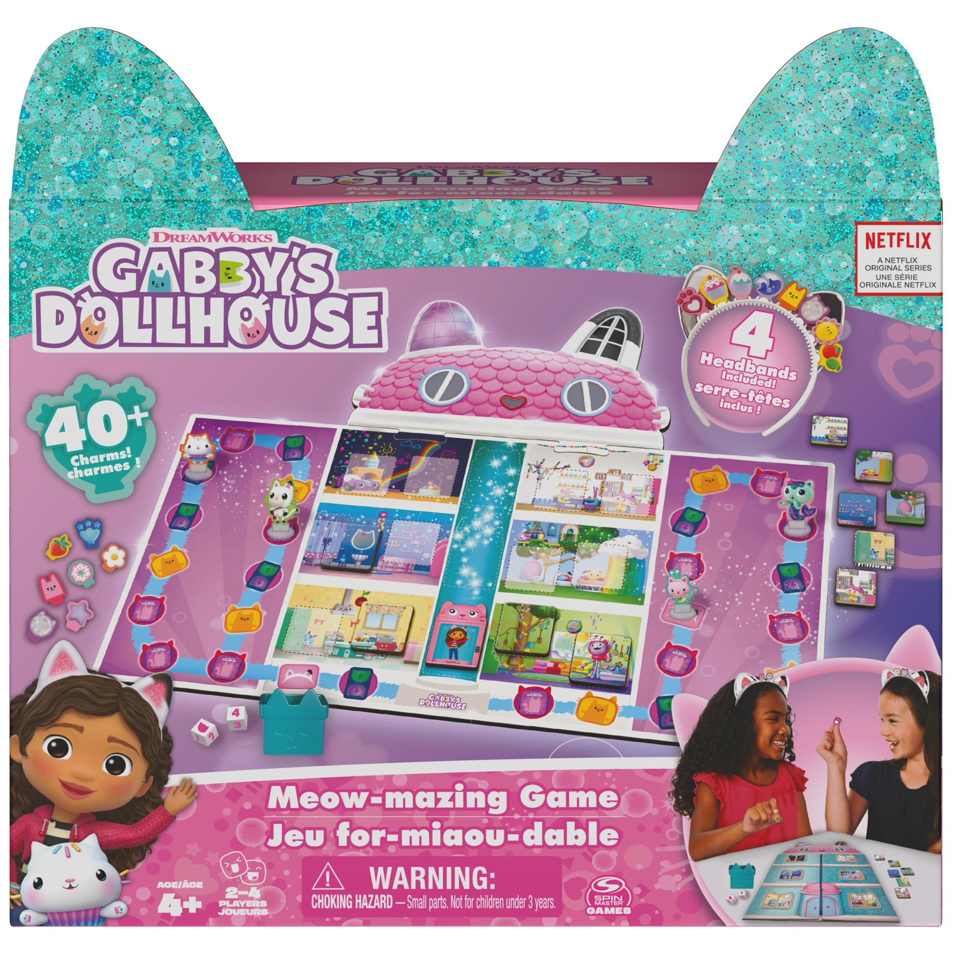 Gabby’s Dollhouse Meow-Mazing Board Game
