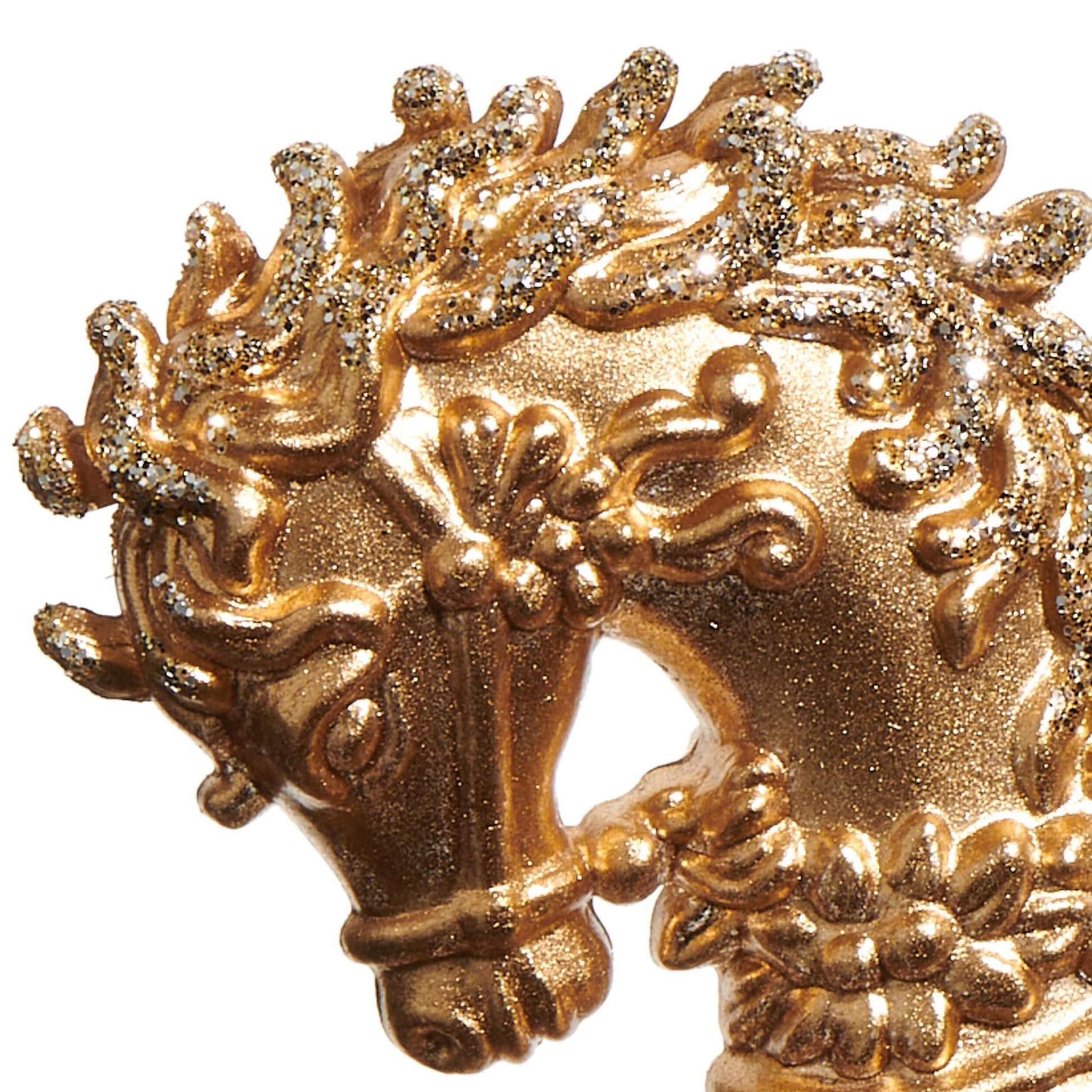 RAZ Gold Rocking Horse Ornament **PREORDER**