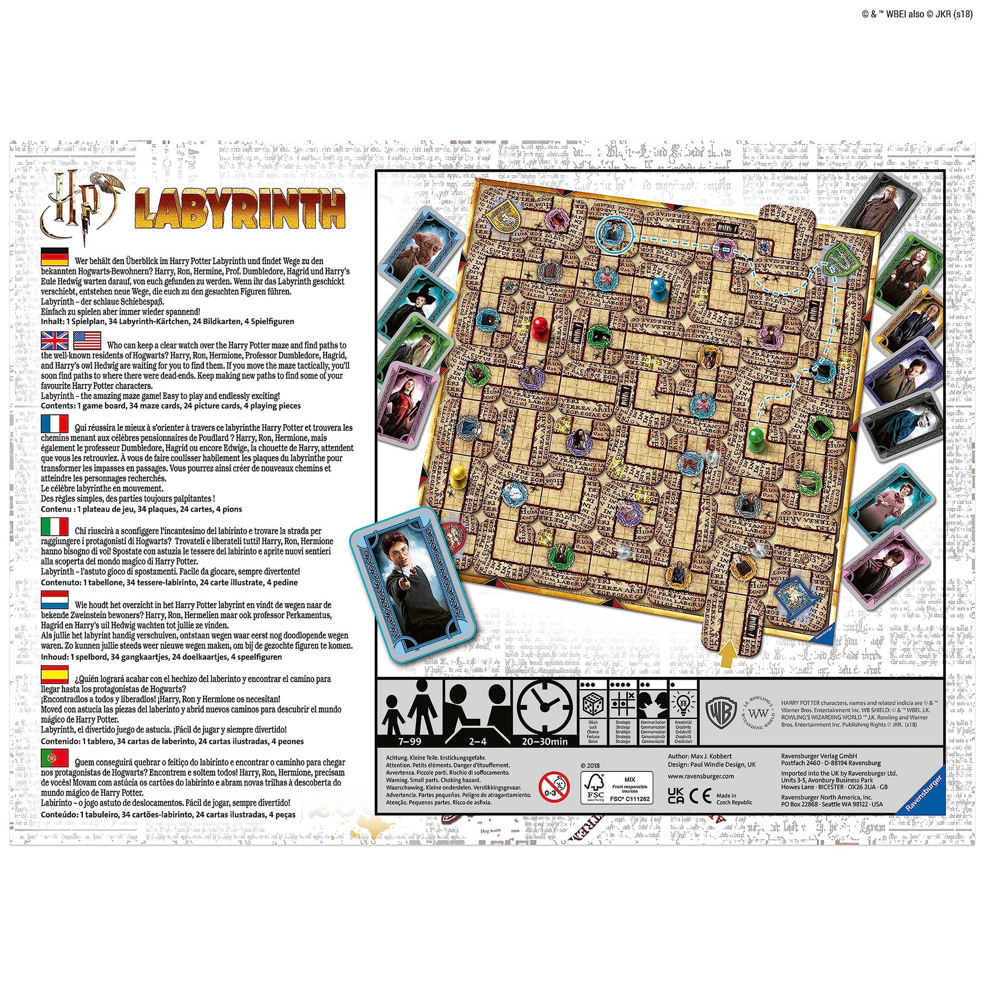 Ravensburger Harry Potter Labyrinth Board Game